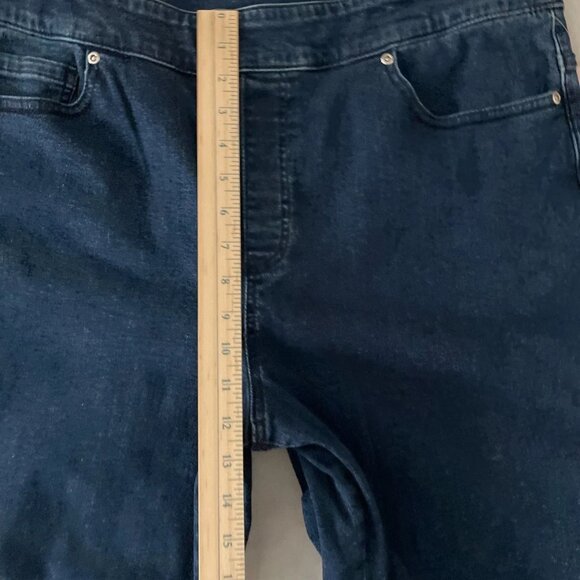 NWT Allison Daley Womens Denim Blue Medium Wash Slim Straight Jeans Size 18S - Picture 8 of 10